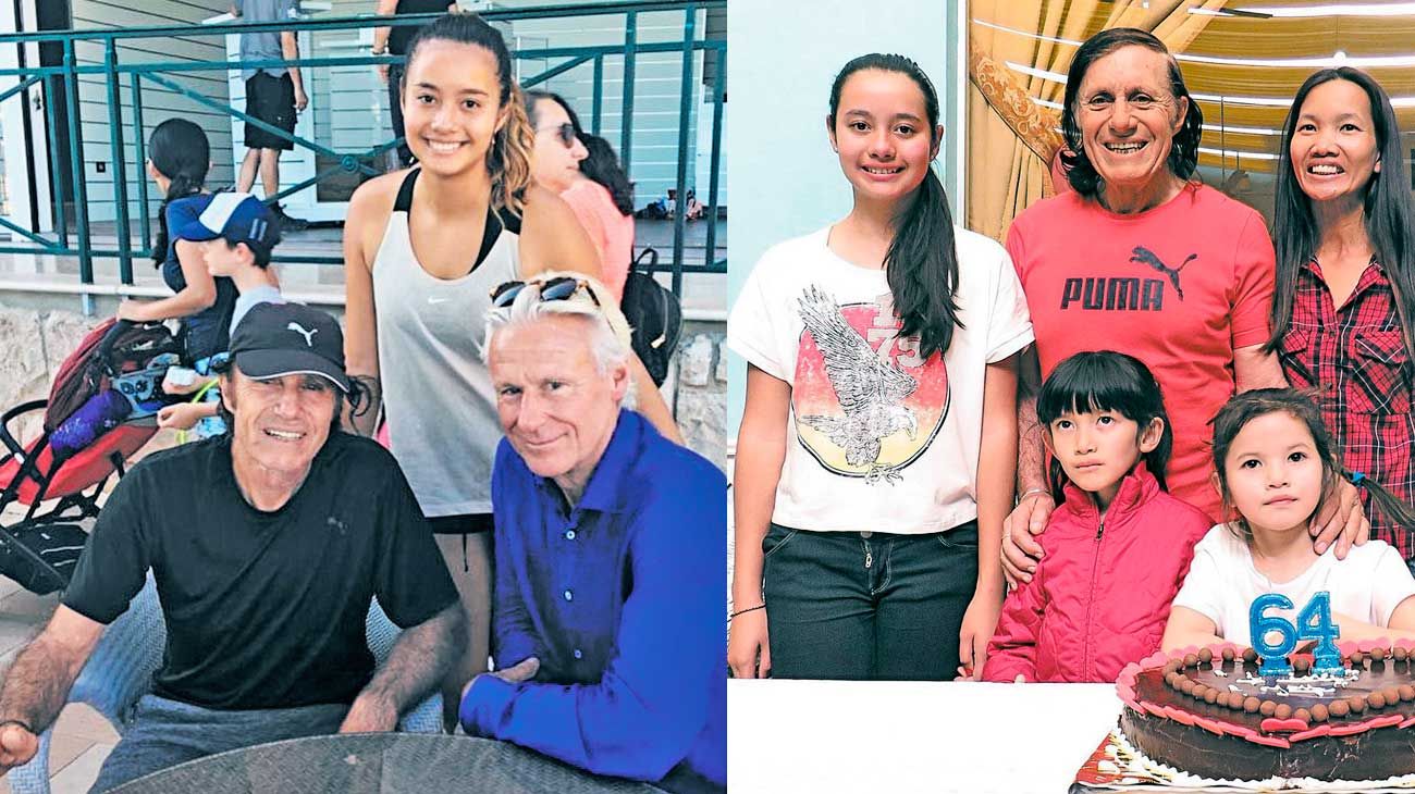 En Mónaco, Guillermo Vilas atraviesa un delicado momento