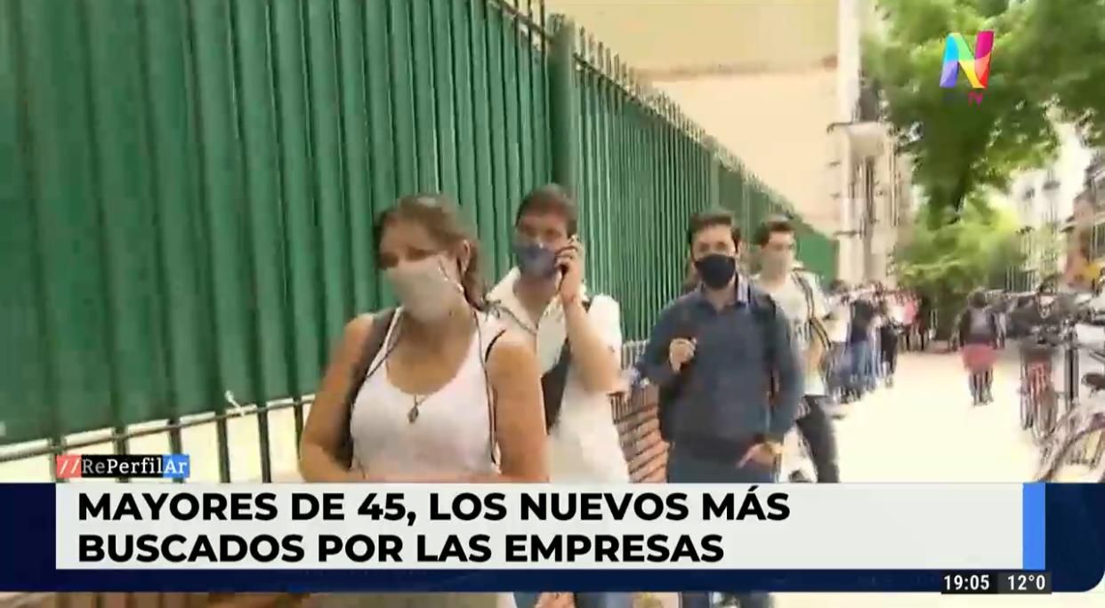 Los trabajadores de 45 años son los más buscados por las empresas
