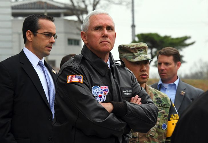 Vice de Trump asegura que "terminó la era de la paciencia" con Norcorea