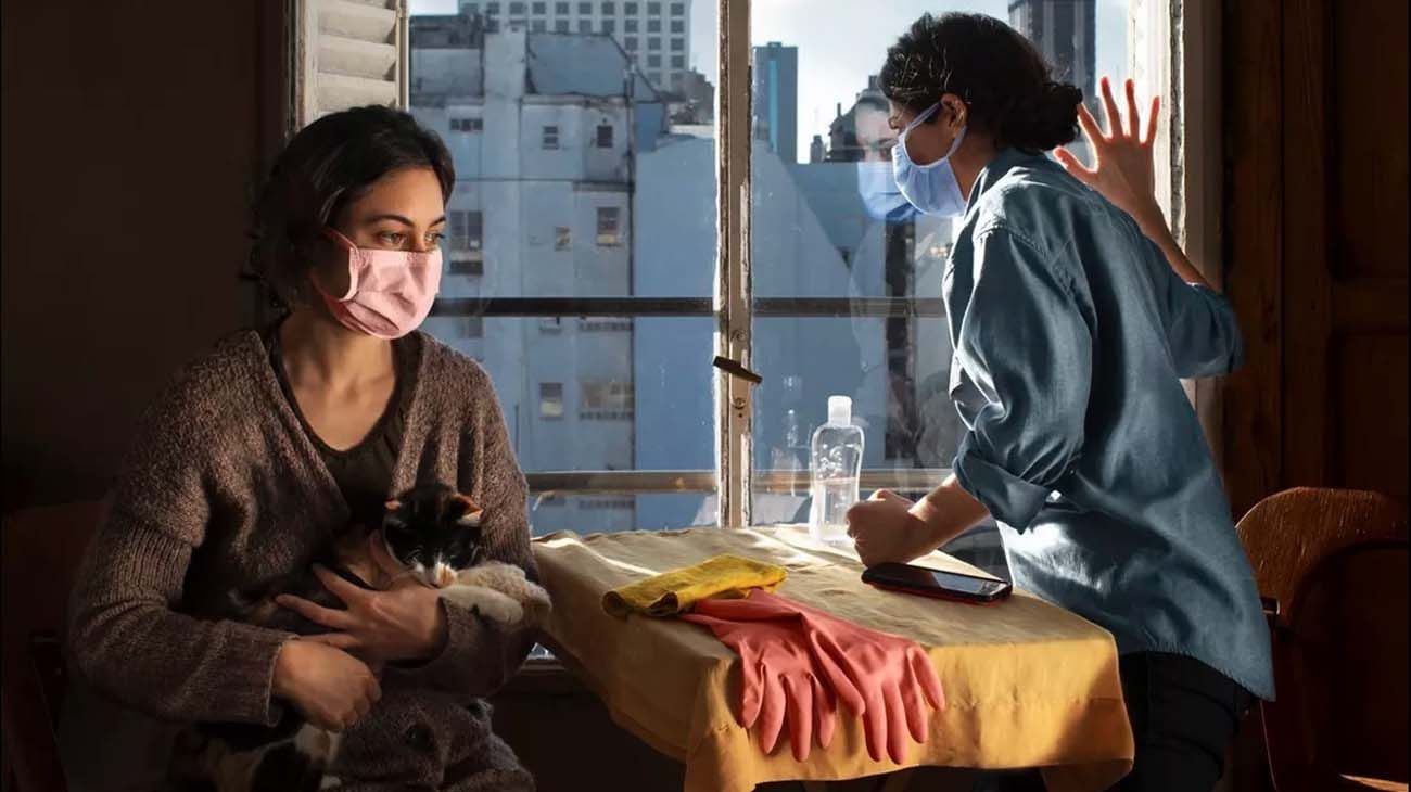 Imágenes de la pandemia