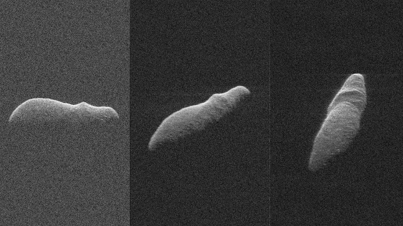 Un gran asteroide con forma de hipopótamo se "acercó" en Navidad