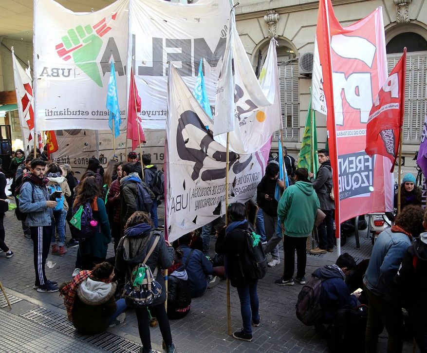 Cortes y protestas durante la mañana en Capital Federal