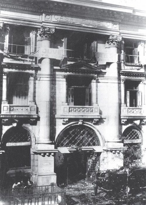 El incendio del Jockey Club bajo la mirada de Beatriz Guido