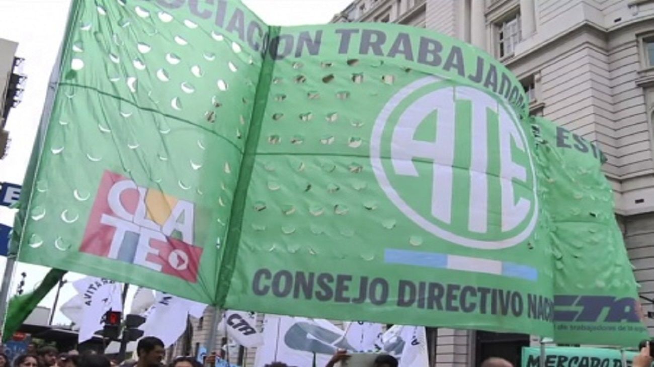 Desde la ATE llamarán a una “jornada de lucha” para el 15 de enero en contra de los despidos masivos
