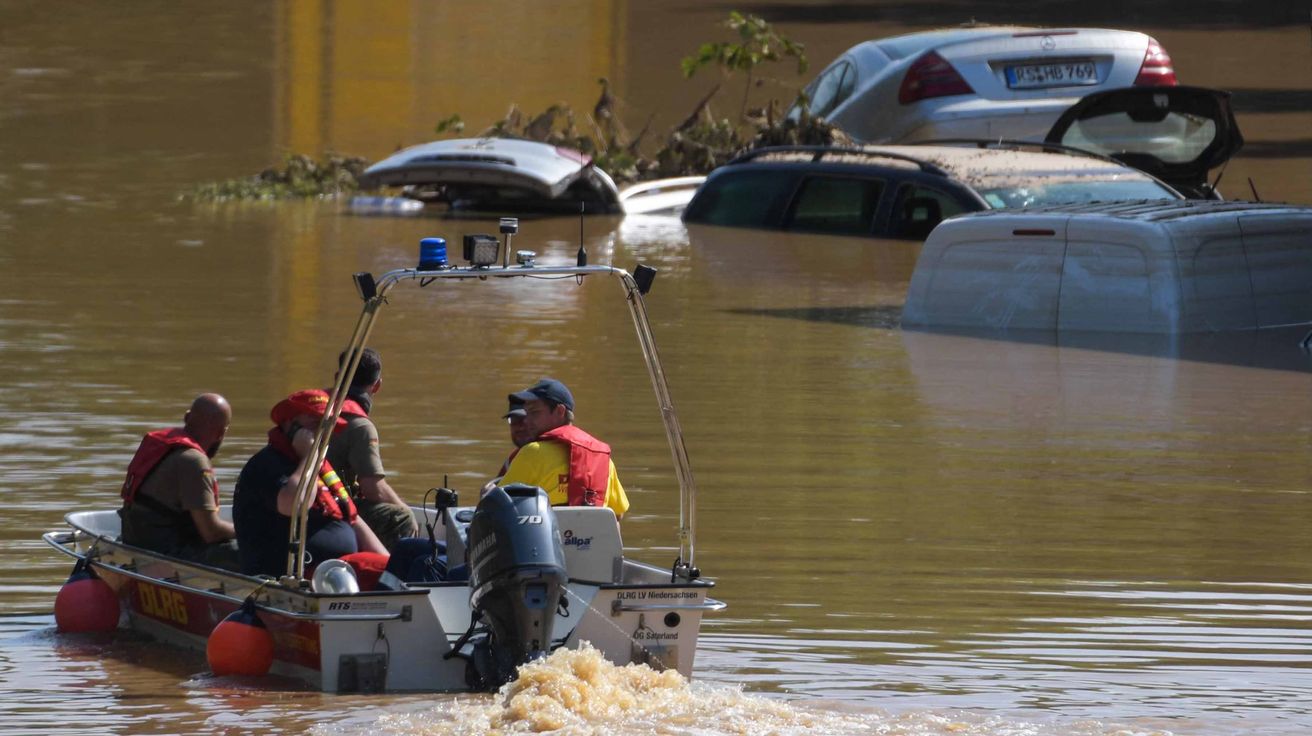 Dramáticas imágenes de las inundaciones en Alemania que dejaron cientos de muertos