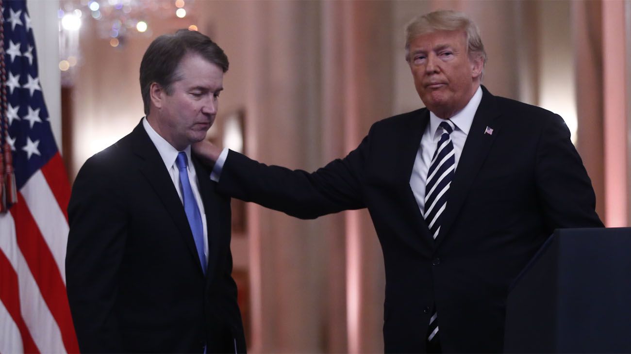 Trump insinúa que principal acusadora de Kavanaugh se retractó