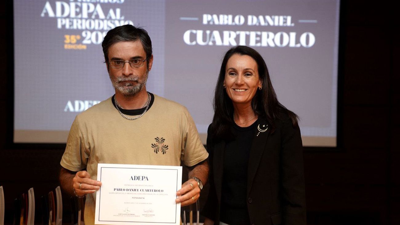 Premios ADEPA 2024: reconocen a un reportero gráfico de PERFIL