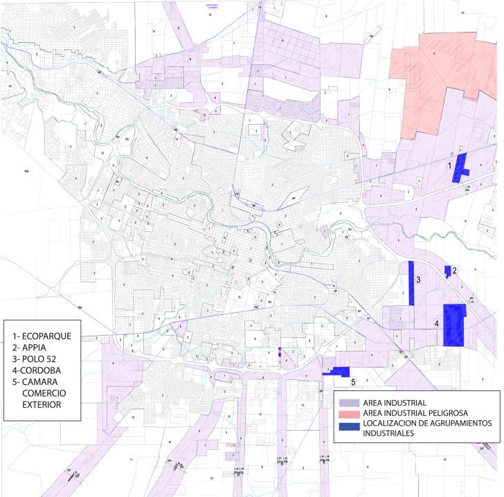 Así queda el mapa para las nuevas radicaciones de parques industriales