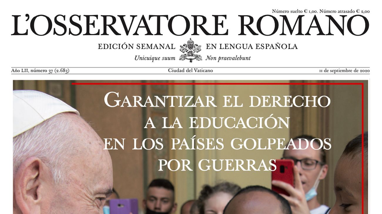 L'Osservatore Romano de esta semana: "Garantizar el derecho a la educación"