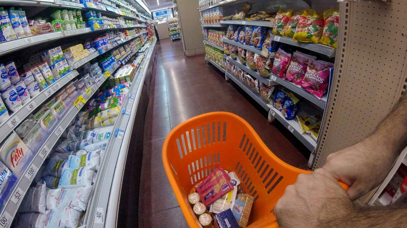Fuerte caída del consumo en supermercados, kioscos y almacenes