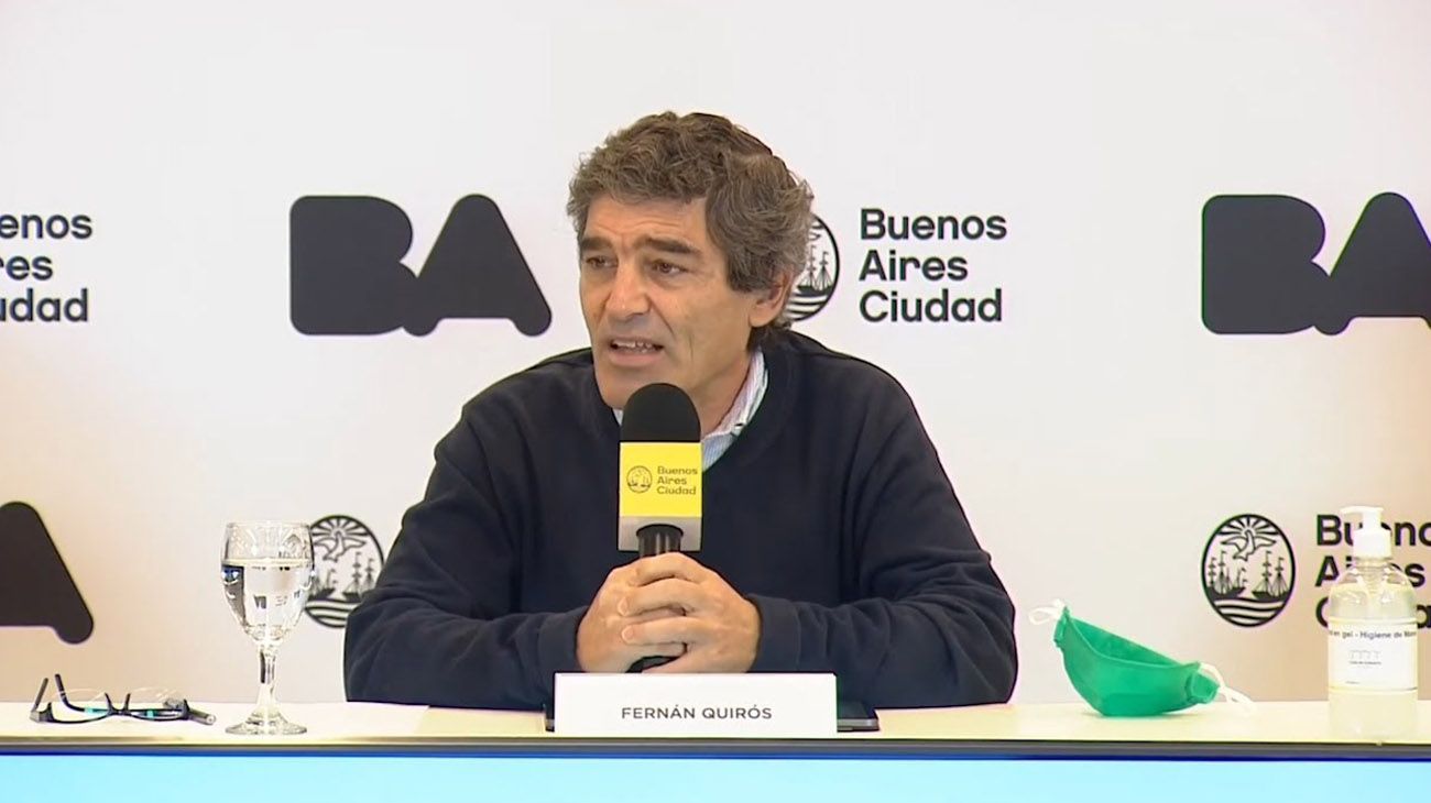 Larreta, junto a Fernán Quirós: "Los nuevos kits de detección permitirán aumentar los testeos"