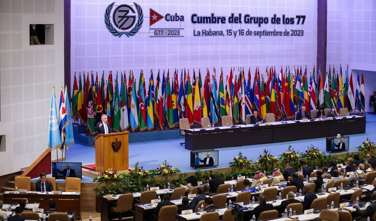 Cuáles son los objetivos de la Cumbre G77 en Cuba