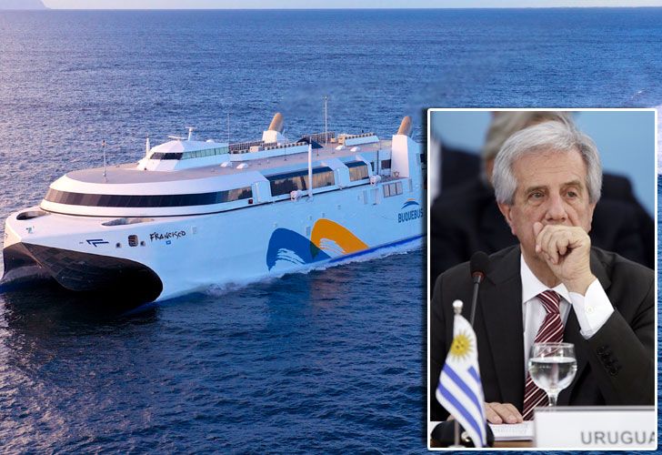 El gobierno uruguayo canceló la concesión del Buquebus