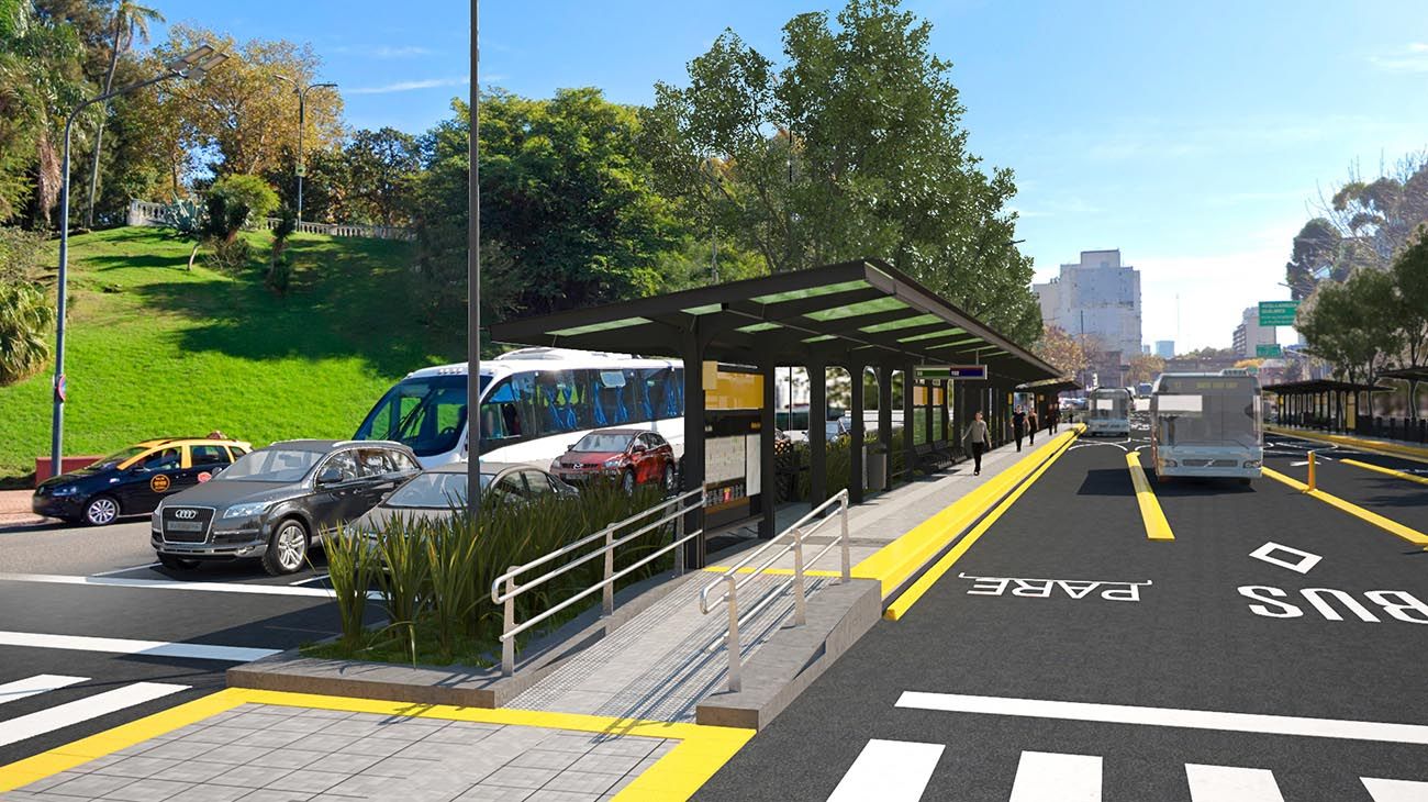 Metrobus del Bajo: anunciaron su extensión hasta el barrio de La Boca