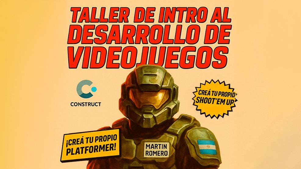 UADE lanza un taller gratuito para aprender a crear videojuegos desde cero