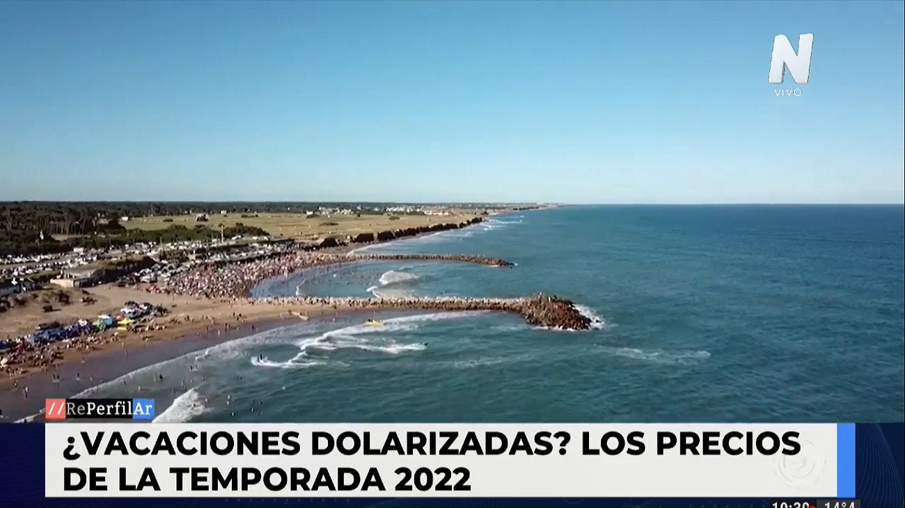 Vacaciones dolarizadas: los precios de la temporada 2022