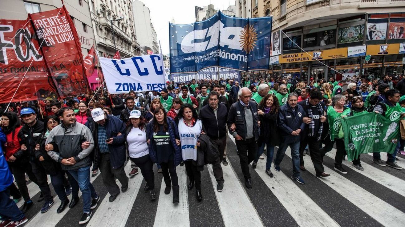 Paro de la CTA y ATE: cuáles son los cortes de tránsito para este martes 10 de septiembre