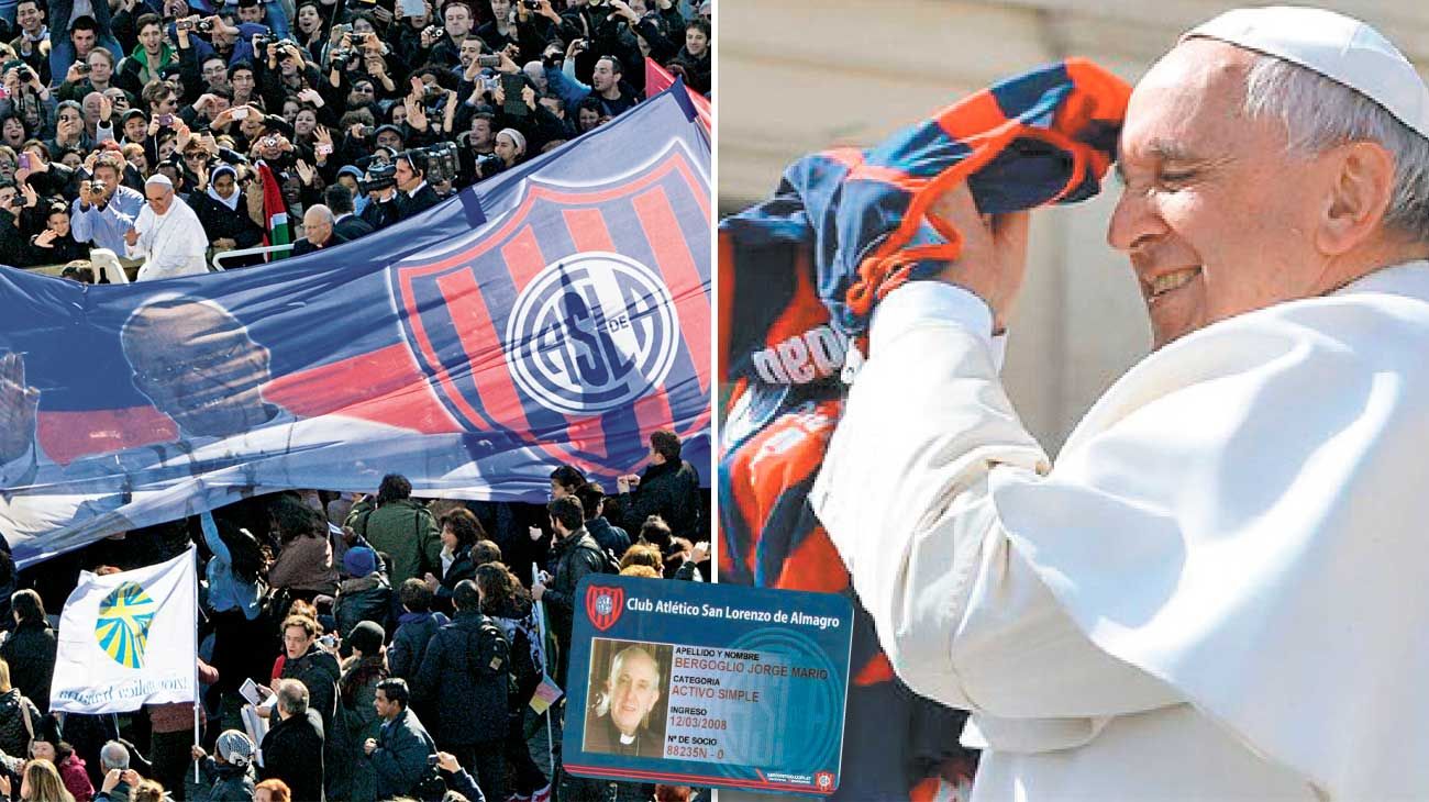 Papa cuervo: la pasión futbolera de Bergoglio