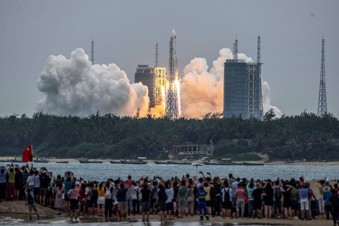 China lleva al espacio su desafío global a los Estados Unidos