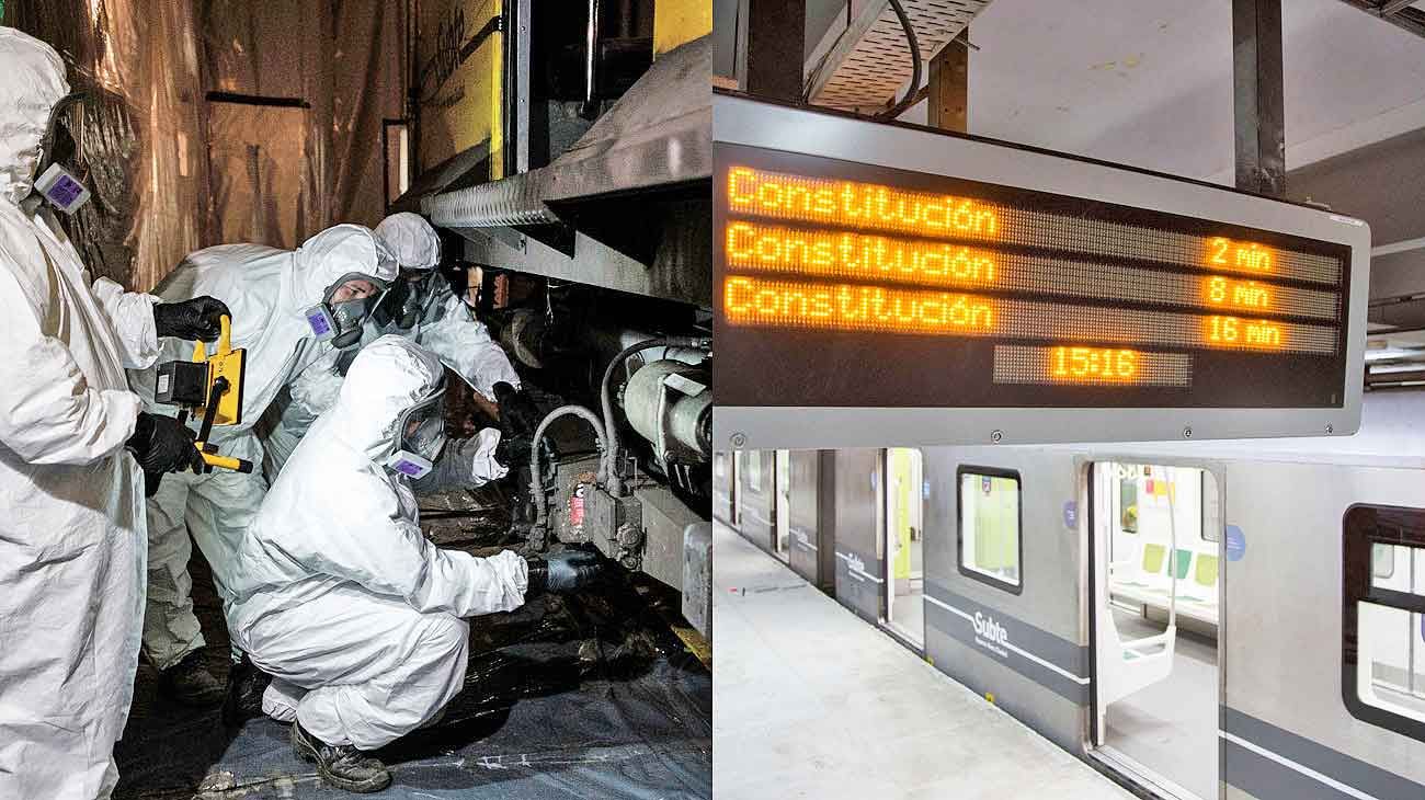 Denuncian la muerte de un trabajador del subte a raíz de la presencia de asbesto