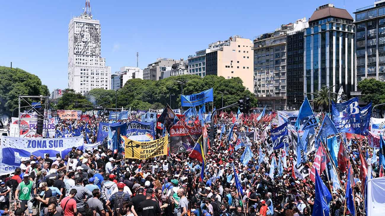 El Gobierno evaluó la marcha piquetera como "un fracaso" y la vinculó al año electoral