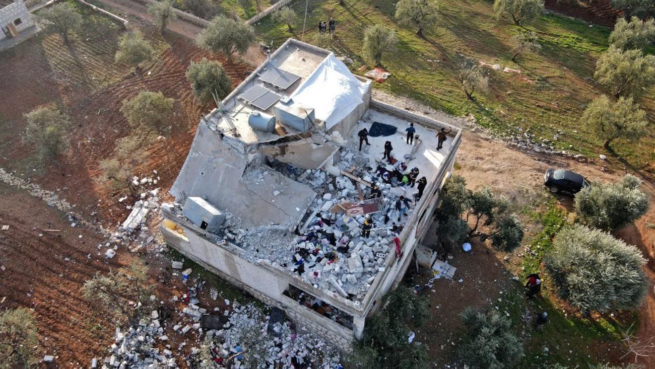 Las impactantes imágenes de la captura del líder de ISIS
