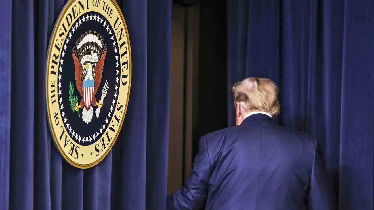 Aislado y ‘muteado’, Donald Trump se expone a un nuevo impeachment