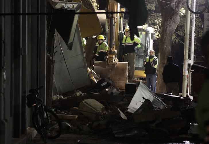 Hay un muerto en el derrumbe del gimnasio
