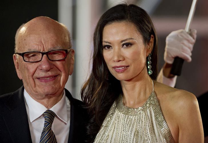 Quién es la esposa de Murdoch