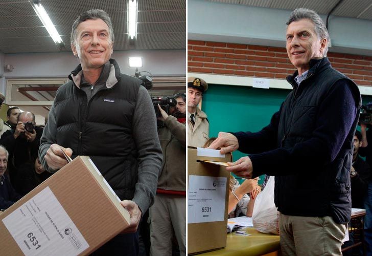 Macri llevó dos docenas de facturas cuando fue a votar para que no lo acusen de "miserable"