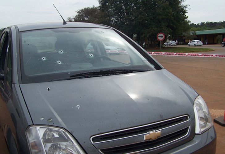 Balean un auto que llevaba la recaudación de Cataratas