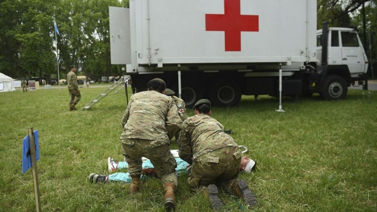 Todos los detalles acerca del simulacro de sismo que el Ejército practicó en Mendoza