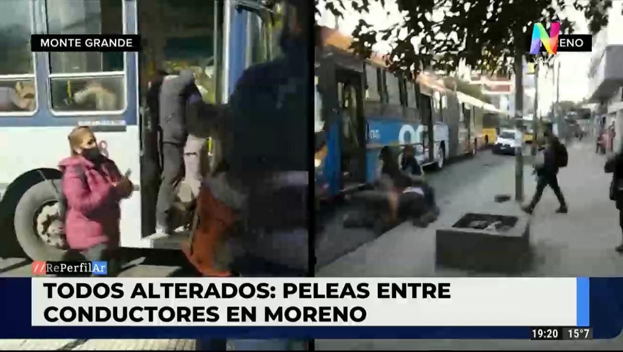 Zona Oeste: discusiones callejeras terminaron a las piñas