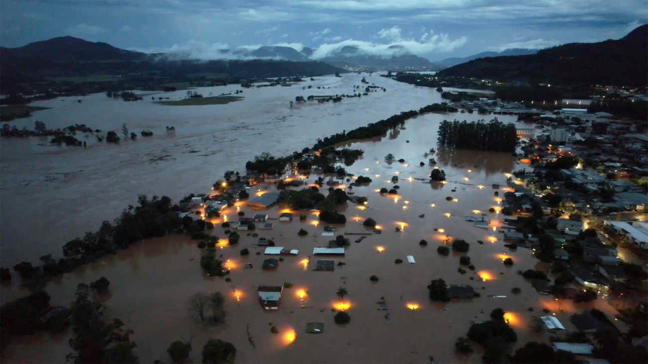 La peor inundación en la historia de Brasil
