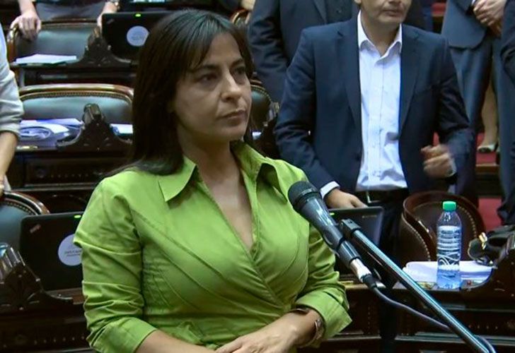 Una diputada K se equivocó de botón y votó a favor de la reforma