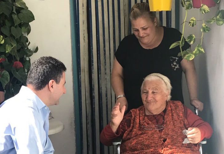 Tras la confusa salida de PAMI, Regazzoni reapareció en el timbreo de Guernica