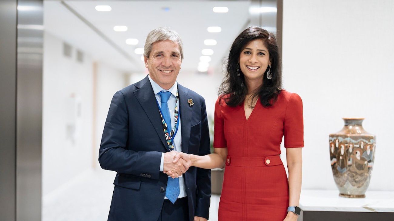 Gita Gopinath, la número dos del FMI anunció que se va del organismo de crédito