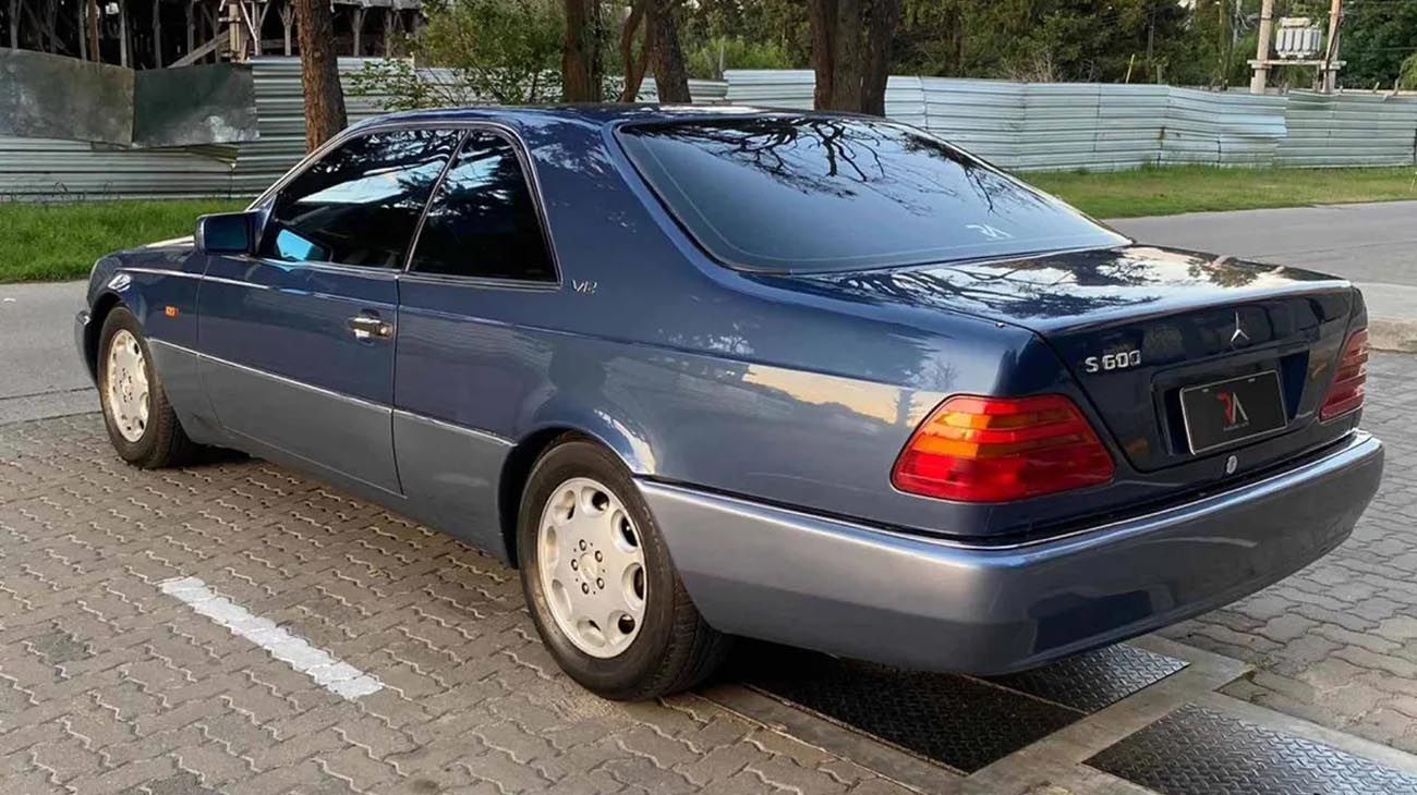 Se vende un exclusivo Mercedes Benz que perteneció a Alfredo Yabrán