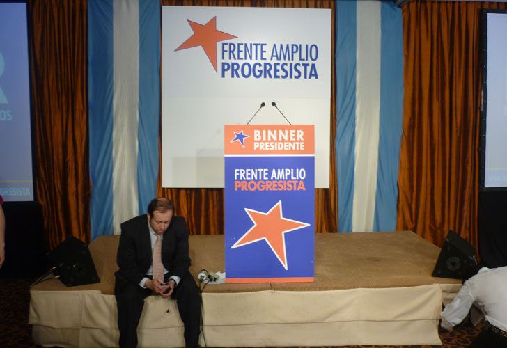 Fotos | Las expectativas en el bunker de Binner