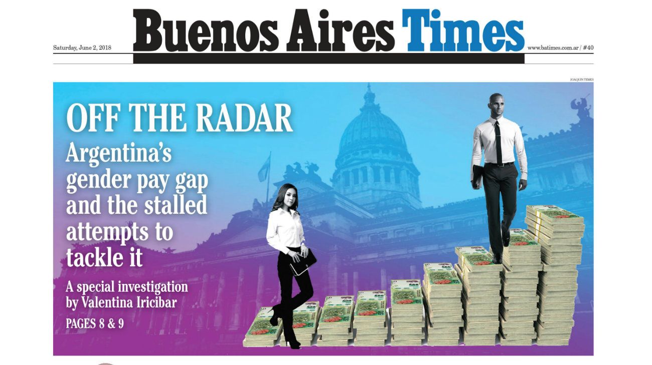 Este sábado en BA Times: pocos avances para reducir la brecha salarial de género en Argentina