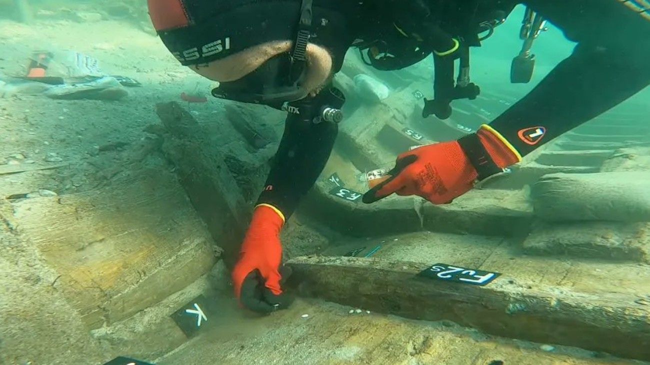 Croacia | Arqueólogos descubren un barco romano de 2.000 años de antigüedad