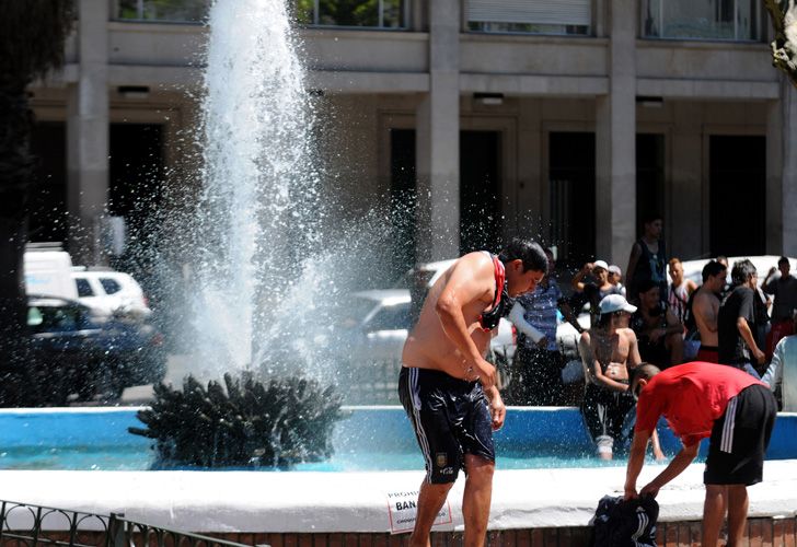 Cuatro días de calor intenso