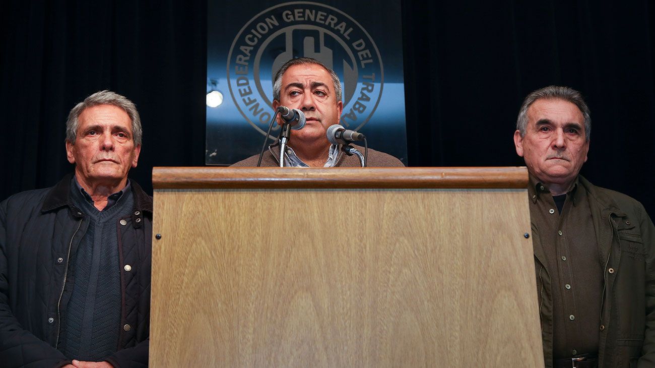 La CGT anunció un paro general para el 25 de junio