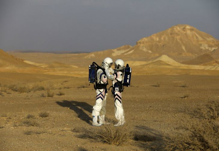 Fotos | La primera misión a Marte, simulada en el Desierto del Neguev
