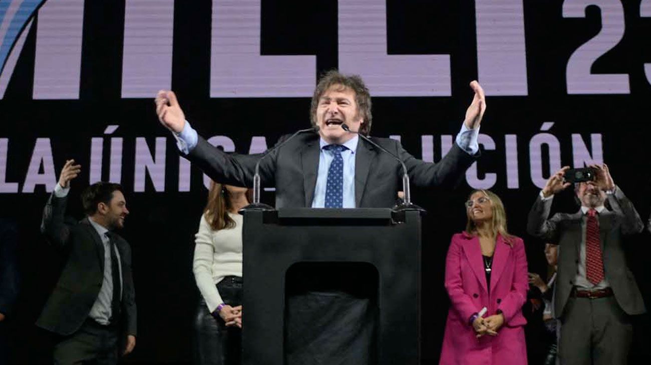 Milei dio el batacazo en Córdoba y le arrebató el triunfo a Schiaretti