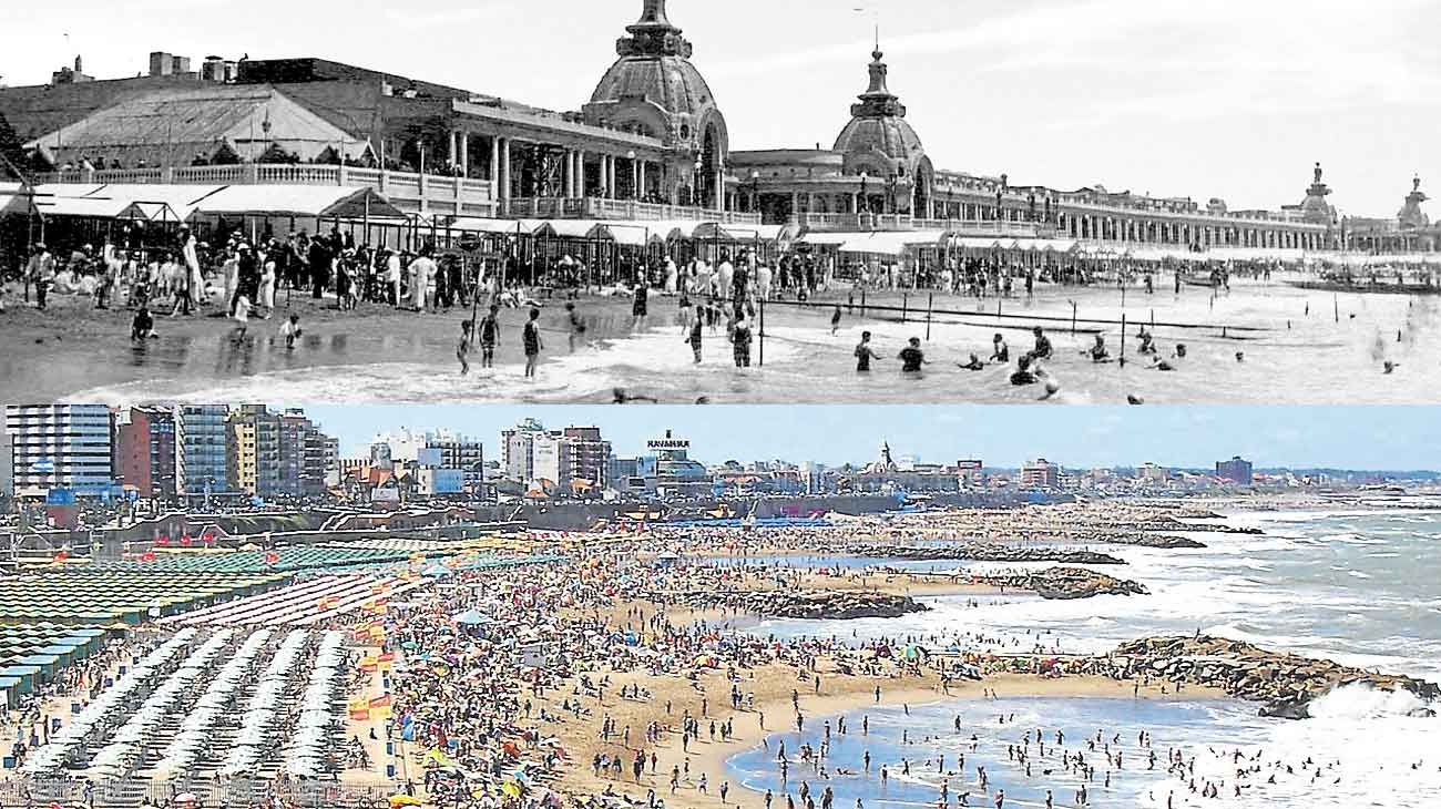 La playa de los argentinos