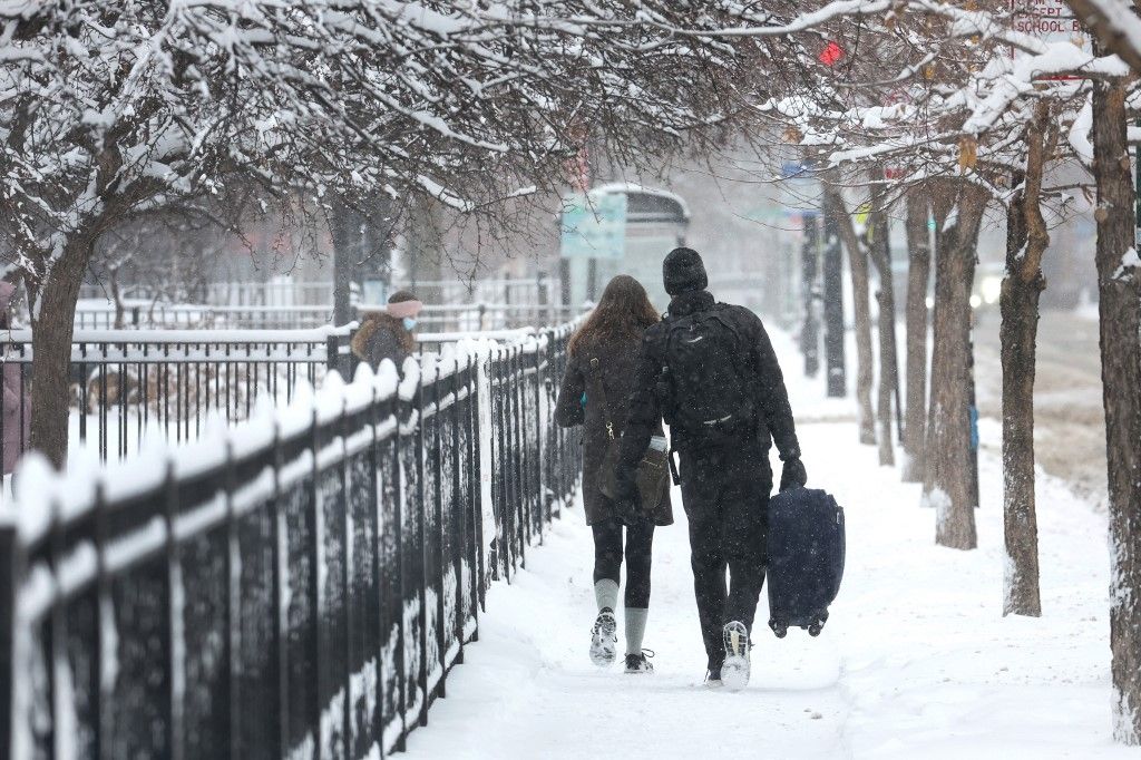 Fotos: poderosa tormenta invernal castiga a EEUU y la marmota "Phil" anticipa que empeorará