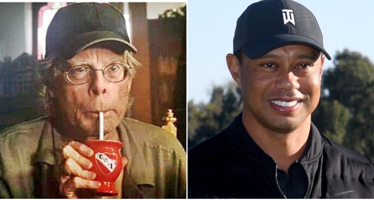 Stephen King mensajeó a Tiger Woods, conmovido por su accidente en ambas piernas