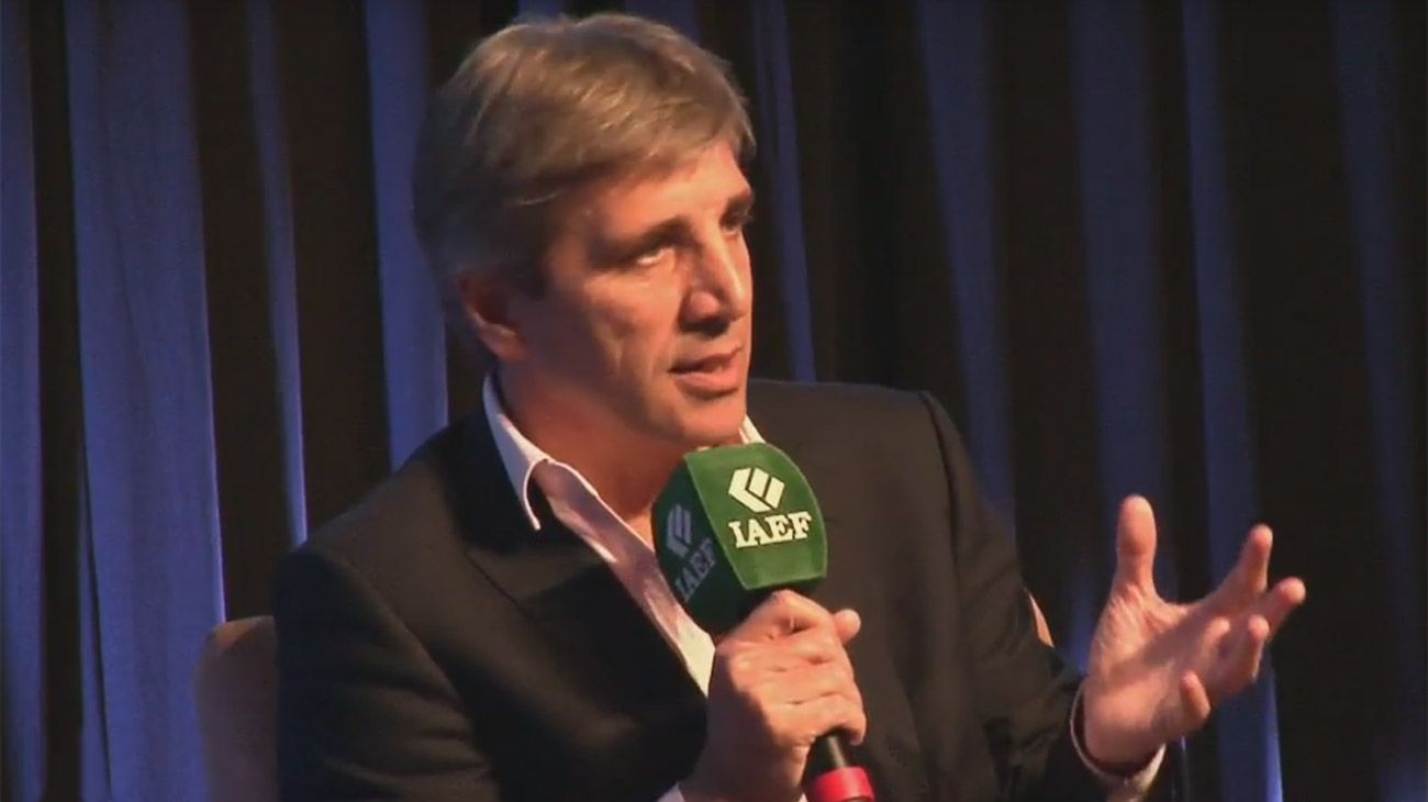 Luis Caputo: "El mercado entendió el mensaje y se va normalizando"