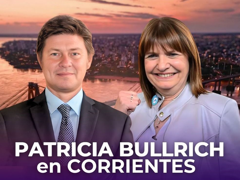 Patricia Bullrich llega a Corrientes para apoyar a La Libertad Avanza en las elecciones provinciales